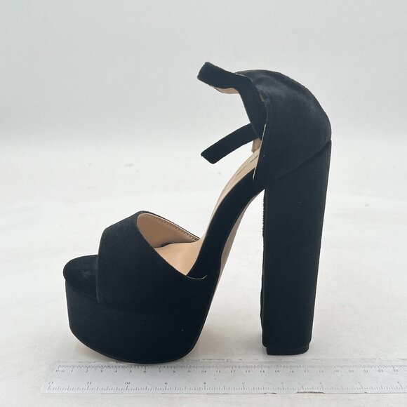 FSJ Women Sexy Ankle Strap Platform Sandal Chunky High Heel Open Toe Summer Shoe - Picture 2 of 8